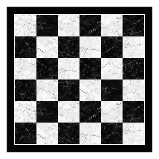 Alfombra Vinílica / Chess Marble