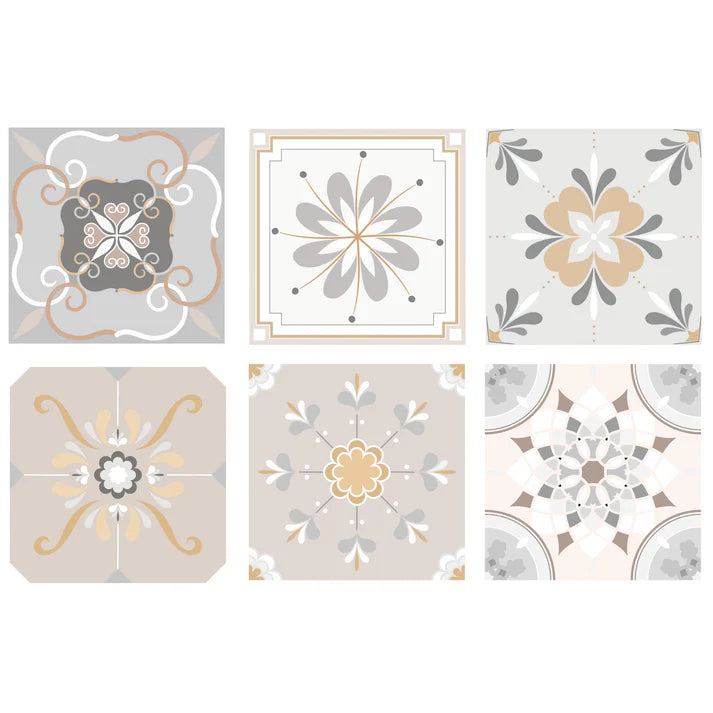 Set Baldosas Adhesivas / Romantic Tiles