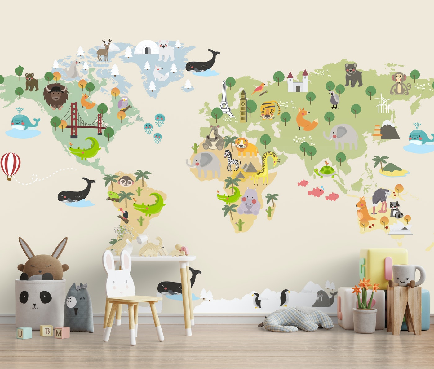 Papel Mural / World Map