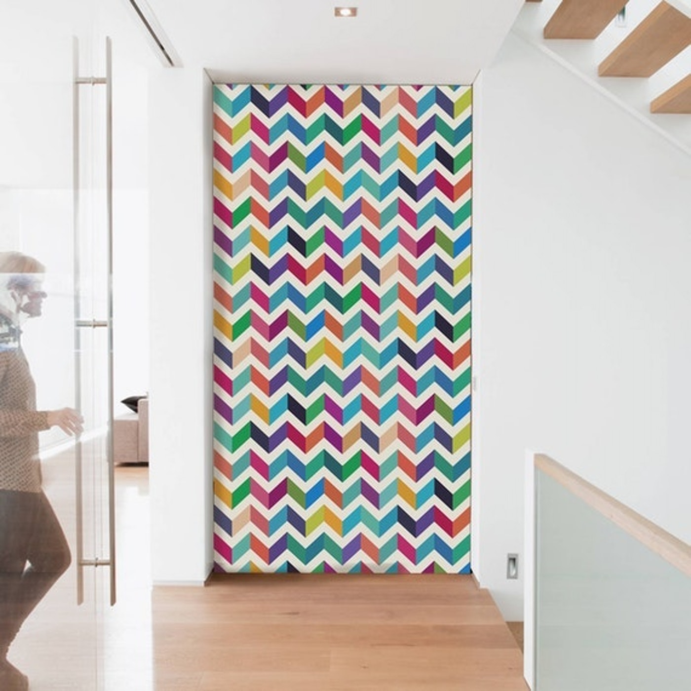 Papel Mural / Candy Zig-Zag