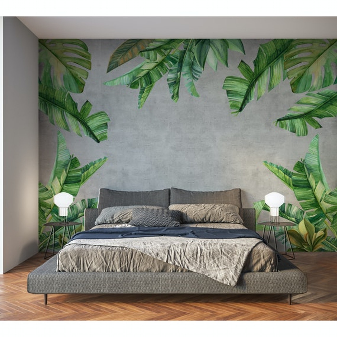 Papel Mural / Tropical Leaves