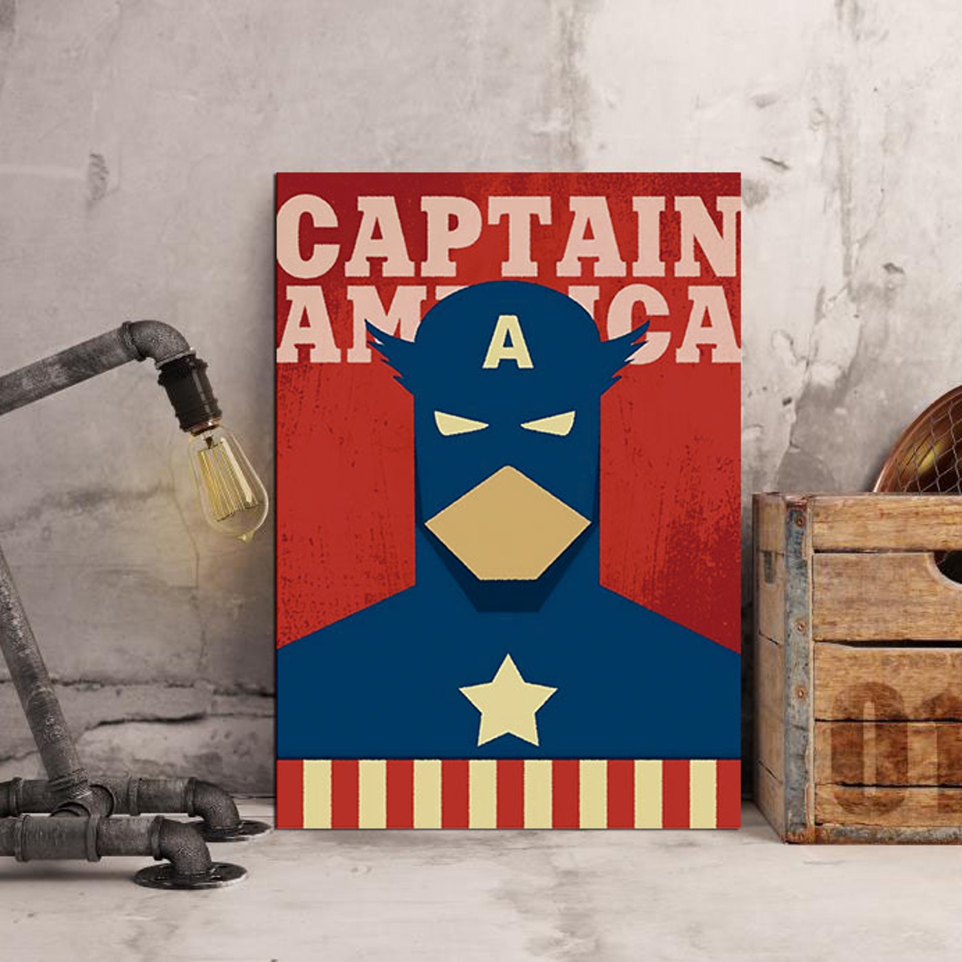 Cuadro Canvas / Capitán América