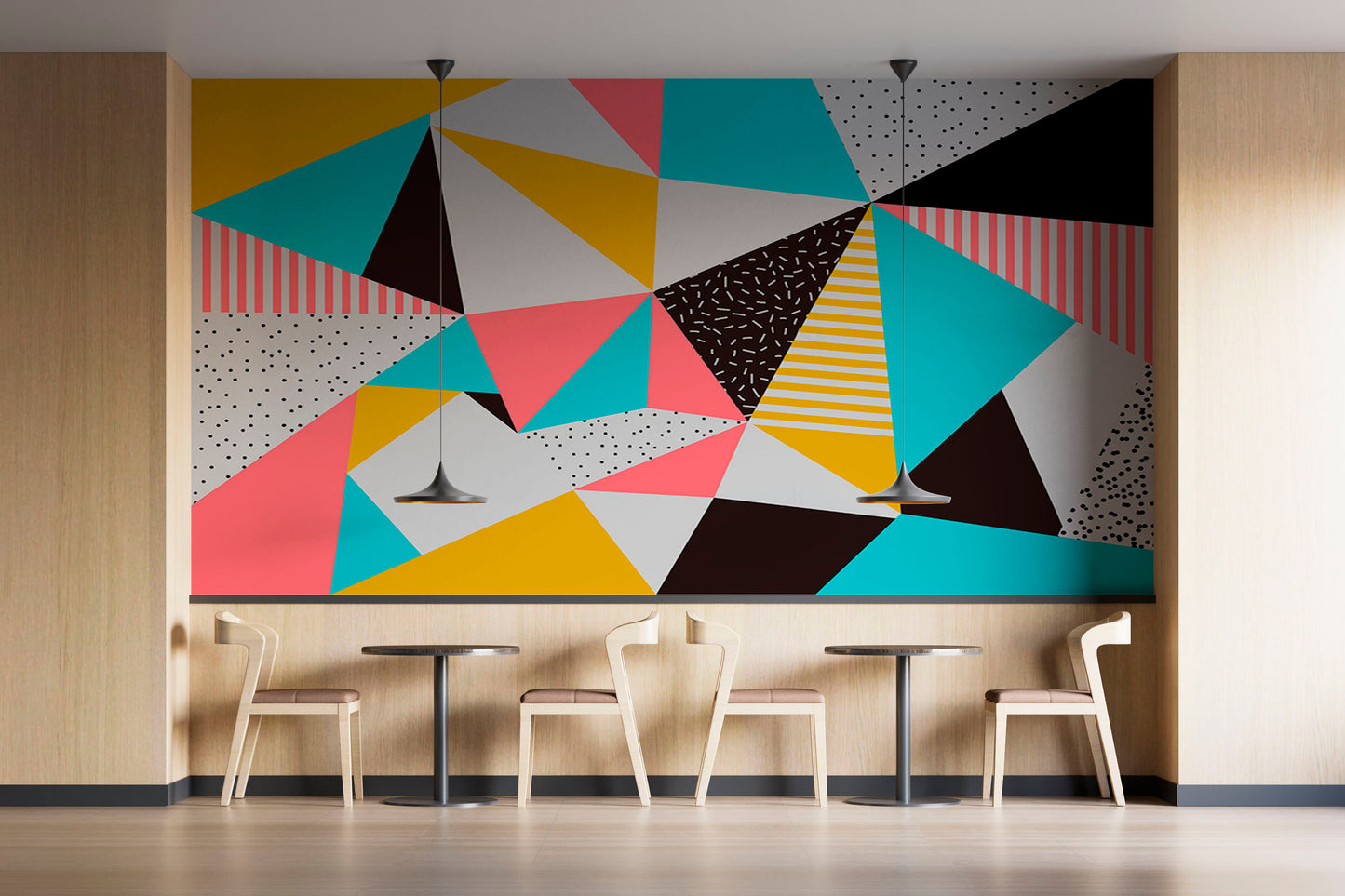 Papel Mural / Geometric Wall