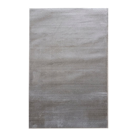 Alfombra Cotelón Grey Silk 150x200cm