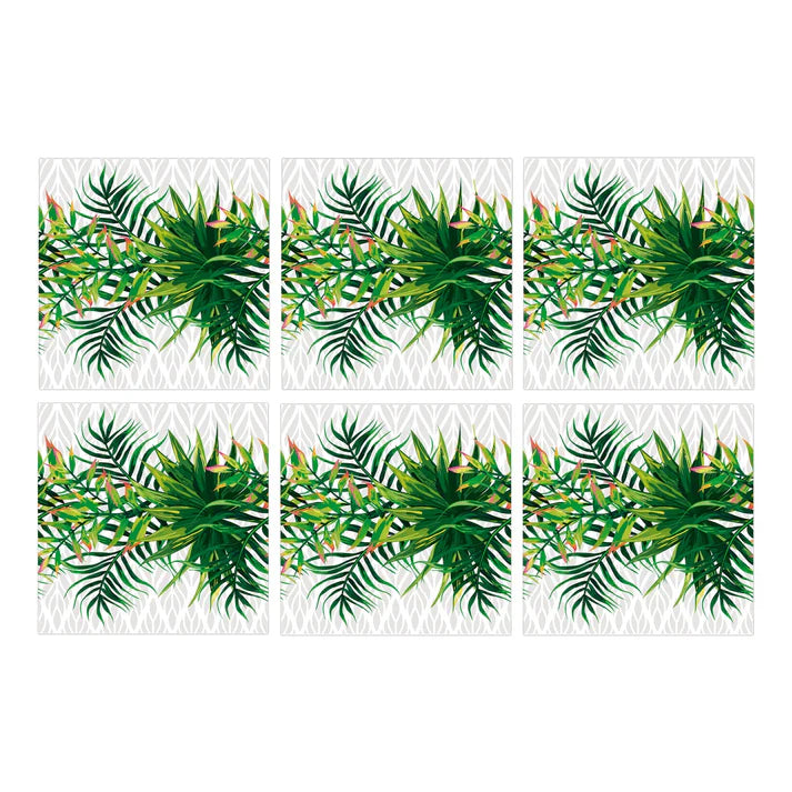 Set Baldosas Adhesivas / Tropical Tile