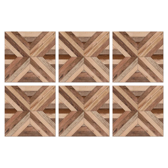 Set Baldosas Adhesivas / Wood Tile