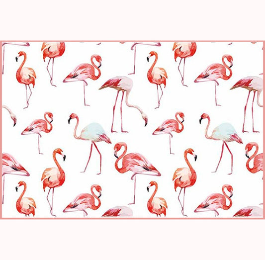 Set 6 Individuales / Flamingo