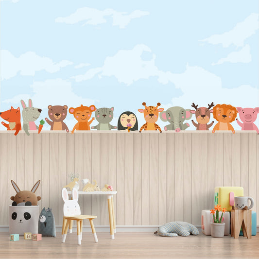 Papel Mural / Animal Friends