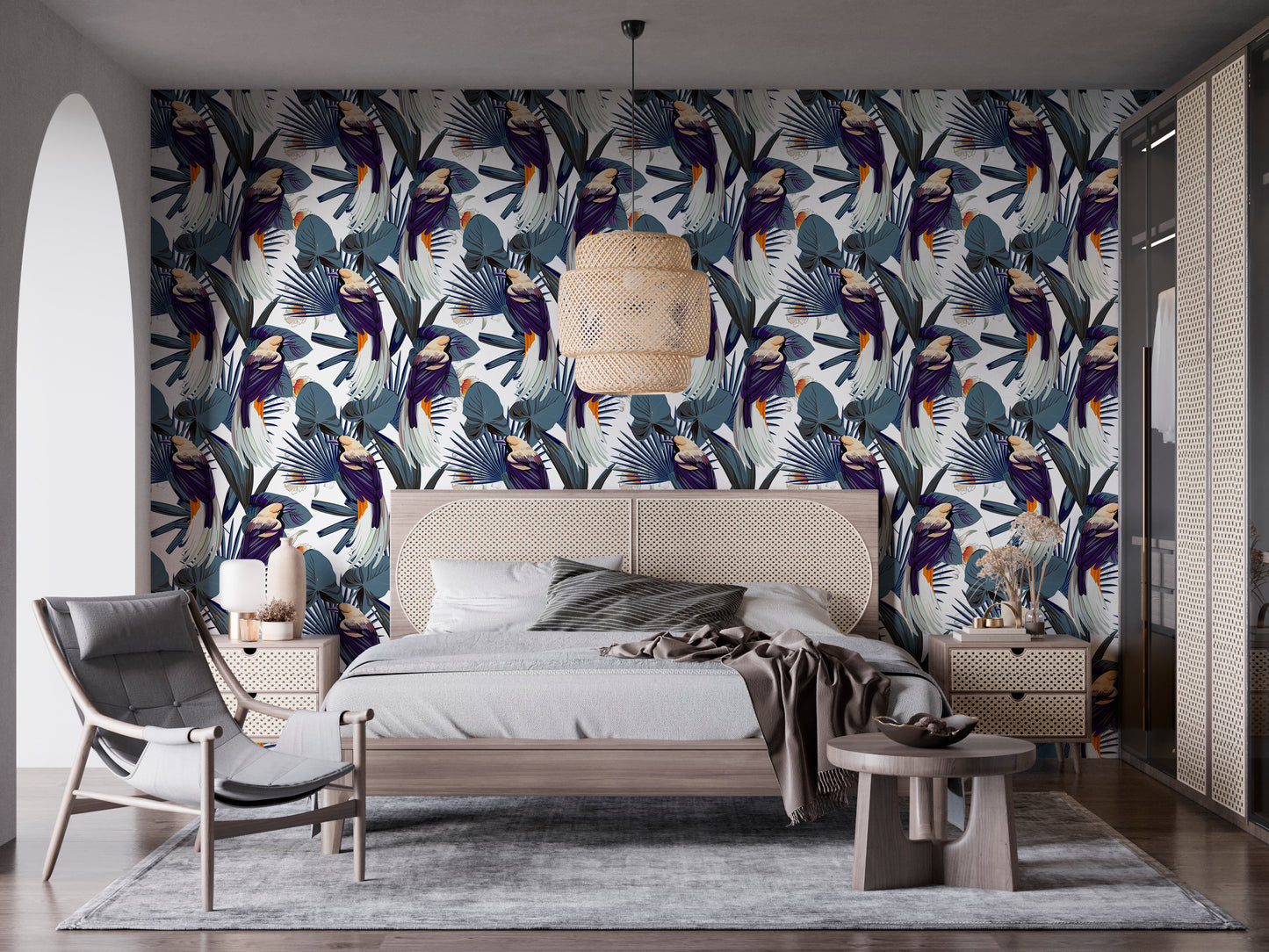 Papel Mural / Blue Macaws