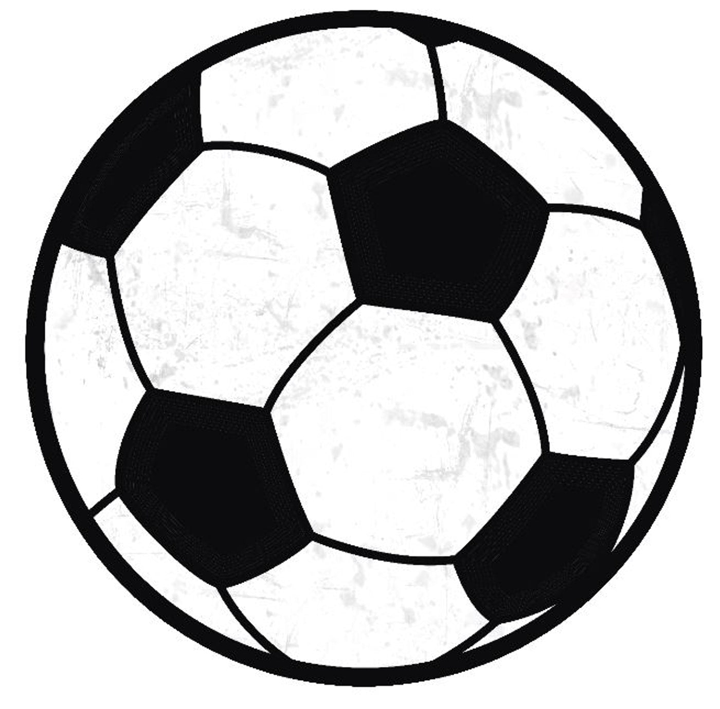 Alfombra Vinílica pelota de fútbol