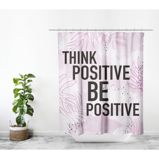 Cortinas de Baño / Think Positive