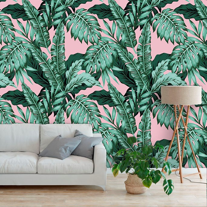 Papel Mural / Tropical Pink